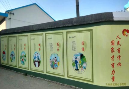 岳池文化墙施工攻略