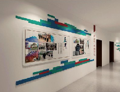 岳池企业文化墙用什么材料好？