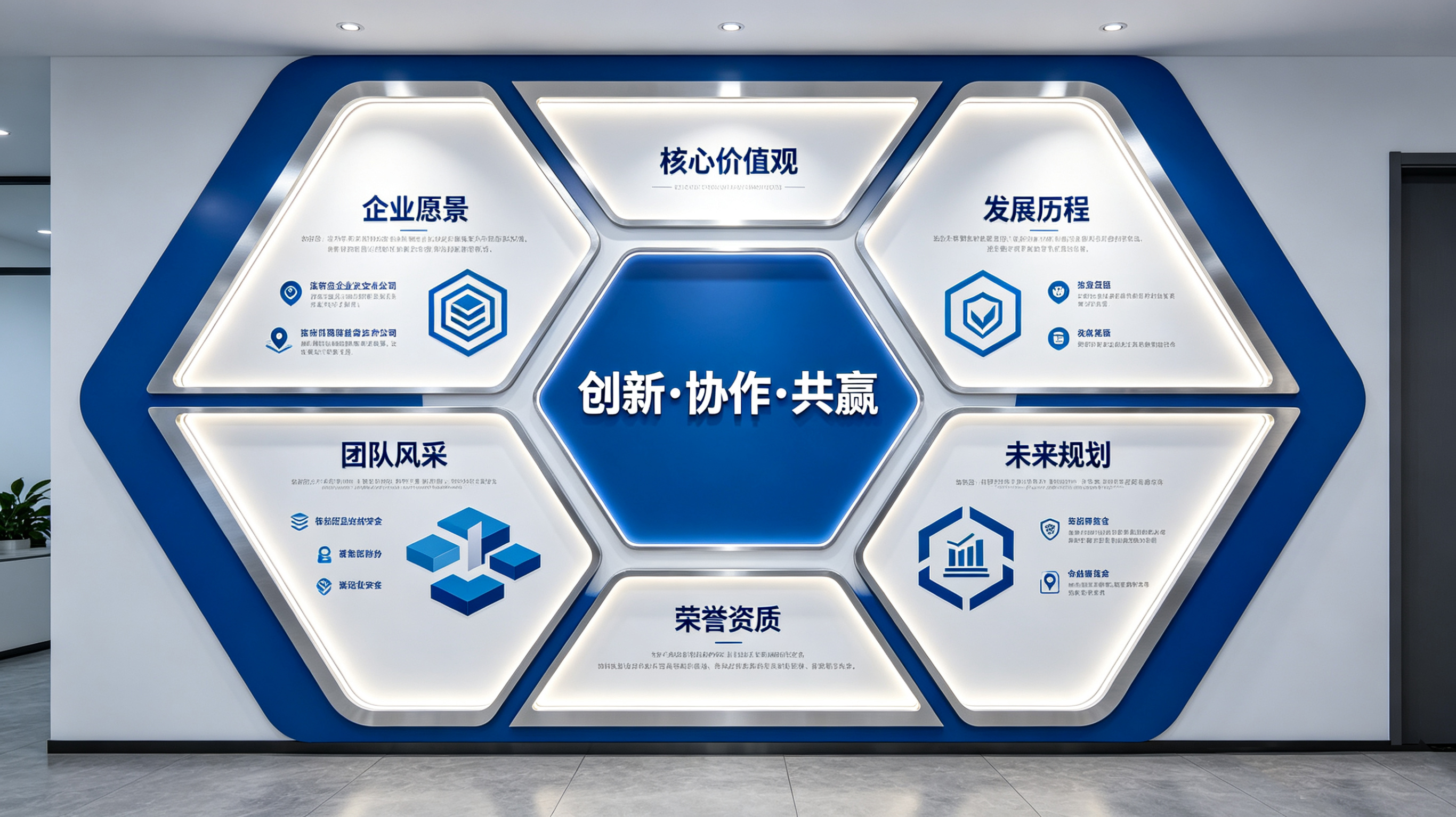 岳池企业文化墙六边形避坑指南（新手常犯5个错误）